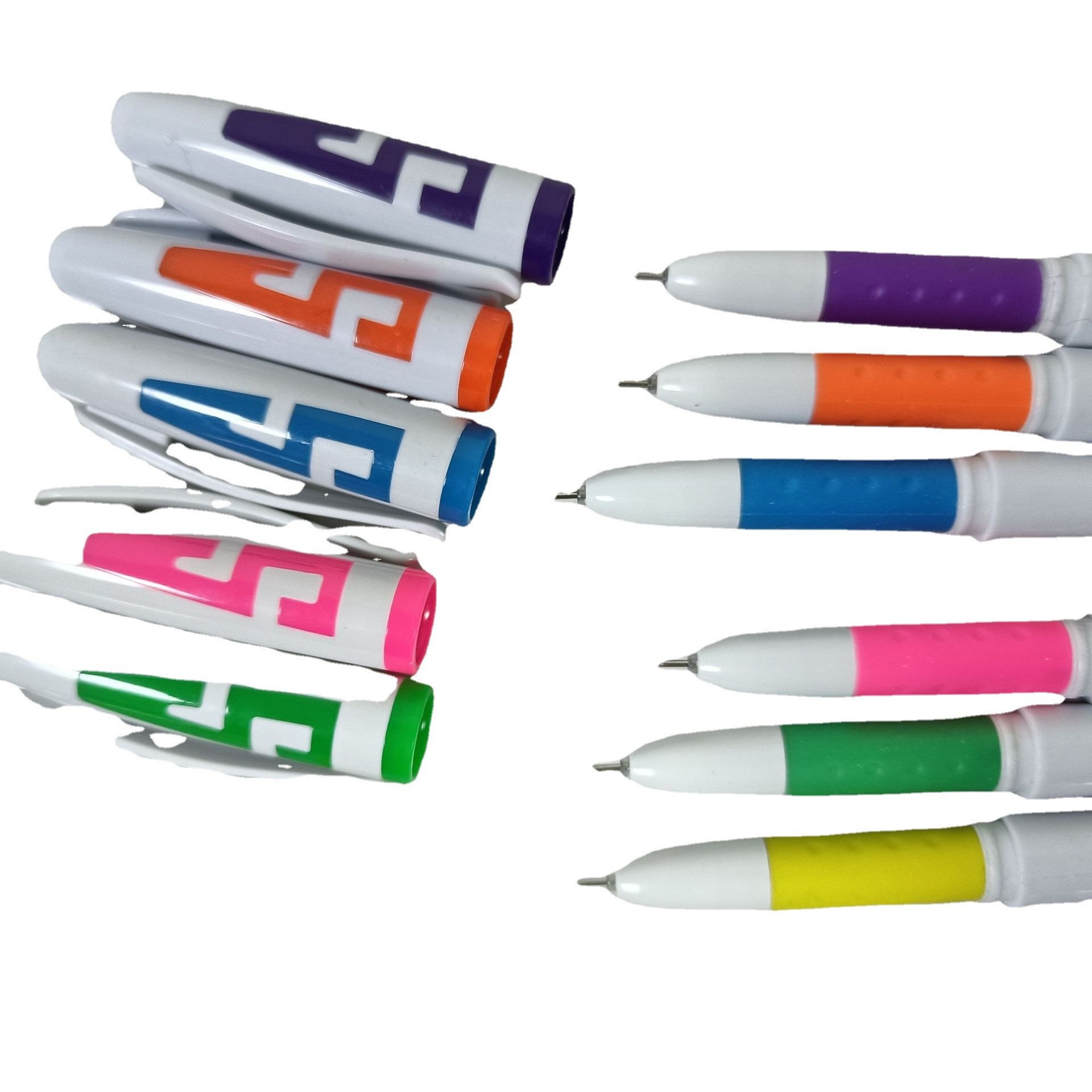 工廠直發(fā)黑筆考試筆半針管0.5mm中性筆辦公用品可替換簽字筆